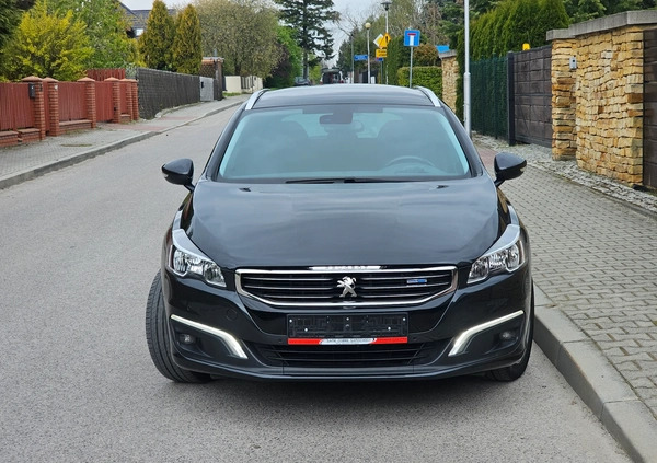 Peugeot 508 cena 42400 przebieg: 160000, rok produkcji 2015 z Jabłonowo Pomorskie małe 667